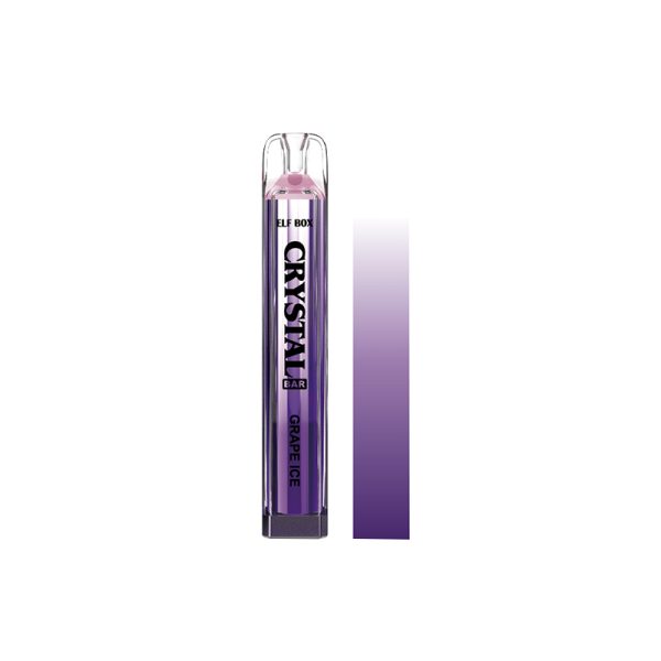 elf box kristallen bar 600-4 Vape Elf Box Crystal Bar 480 puff E-sigaret-10PCS/1 doos