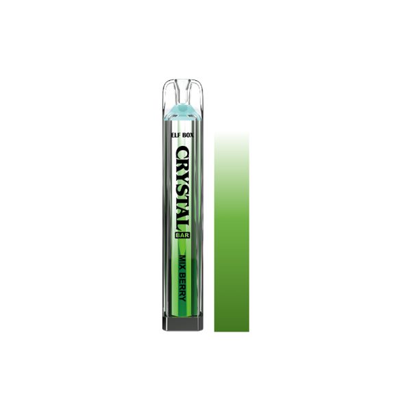 elf box kristallen bar 600-6 Vape Elf Box Crystal Bar 480 puff E-sigaret-10PCS/1 doos