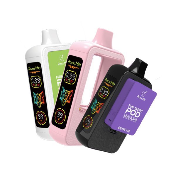 rock me pod rock me vape pod 15000 puff pod doos-vaporizer-5Pcs/box